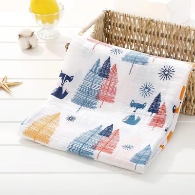 Image of * 100% Muslin Cotton Baby Swaddles Soft Newborn Blankets