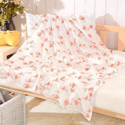 Image of * 100% Muslin Cotton Baby Swaddles Soft Newborn Blankets