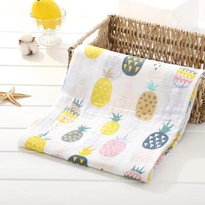 Image of * 100% Muslin Cotton Baby Swaddles Soft Newborn Blankets