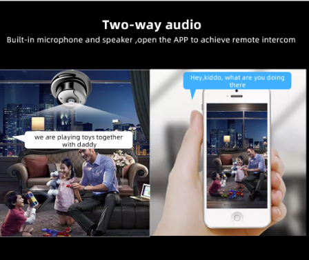 Image of * 1080P Wireless Mini WiFi Camera Home Security Camera and Motion Detect Baby Monitor P2P