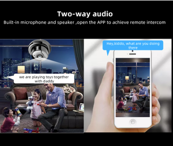 * 1080P Wireless Mini WiFi Camera Home Security Camera and Motion Detect Baby Monitor P2P