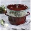 3qt casserole w Glass steamer