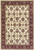 3 x 5 Polypropylene Ivory or Red Area Rug