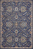 5 x 7 Ft Polypropylene Royal Blue Area Rug