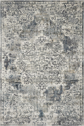 Image of 5 x 7 Polyester Ivory Area Rug