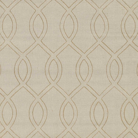 Image of 60" X 84" Beige Polyester Rug