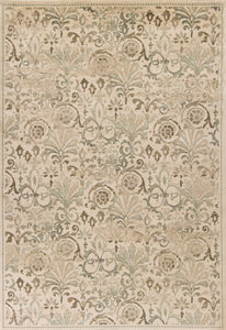 5 x 7 Polypropylene Ivory Area Rug