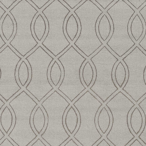 Image of 60" X 84" Taupe Polyester Rug