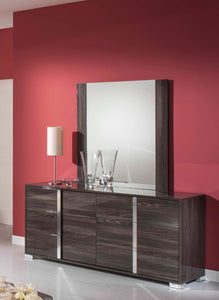 Modern Grey Mirror