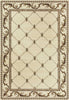 3 x 5 Polypropylene Ivory Area Rug