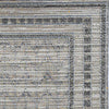 60" X 90" Grey Polypropylene Rug