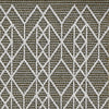 94" X 121" Grey Polypropylene Rug