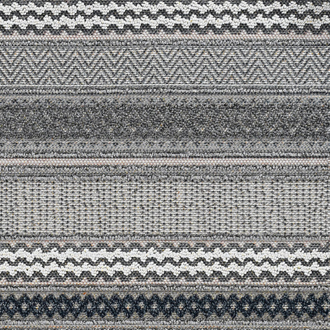 Image of 79" X 112" Taupe Polypropylene Rug