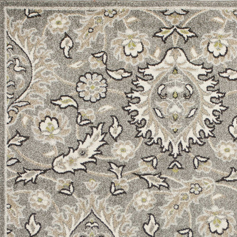 Image of 6 x 9 UV treated Polypropylene Grey Area Rug