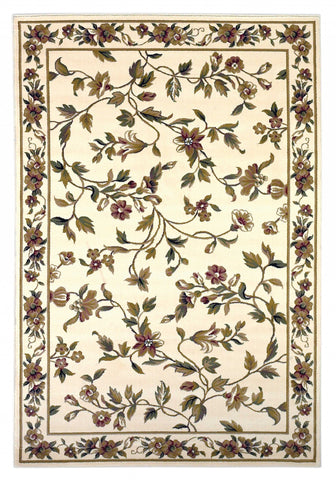 Image of 3 x 5 Polypropylene Ivory Area Rug