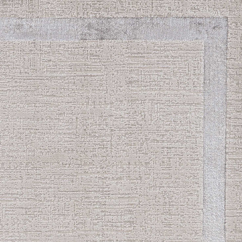 Image of 63" X 91" Ivory or Silver Polypropelene or Polyester Rug