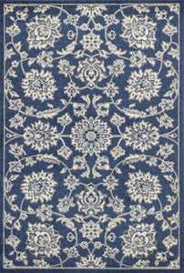 6 x 9 UV treated Polypropylene Denim Area Rug