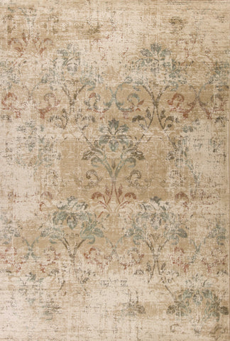 Image of 5 x 7 Polypropylene Champagne Area Rug