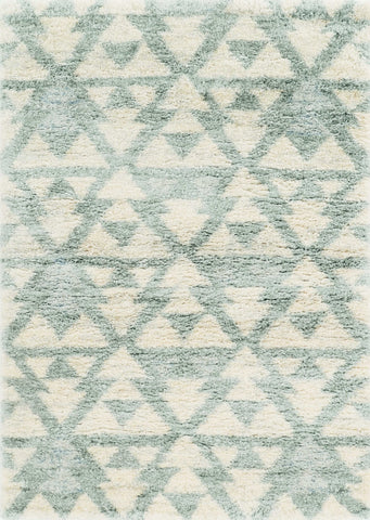 Image of 5 x 7 Polypropylene Ivory or Grey Area Rug