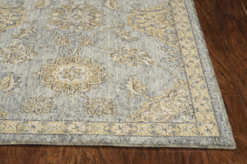 Image of 27" X 39" Sage Green Wool Rug