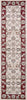 2 x 7 Runner Polypropylene Ivory or Red Area Rug