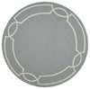 7 Ft Round UV treated Polypropylene Spa Area Rug