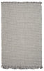 5 x 8 Wool Ivory or Grey Area Rug