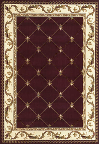 Image of 3 x 5 Polypropylene Red Area Rug