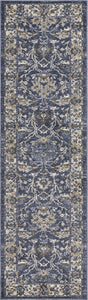 63" X 91" Denim Polypropelene Rug