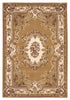 3 x 5 Polypropylene Beigeor Ivory Area Rug