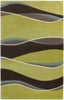 5 x 8 Wool Lime or Mocha Area Rug