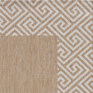 63" X 91" Natural Polypropylene Rug