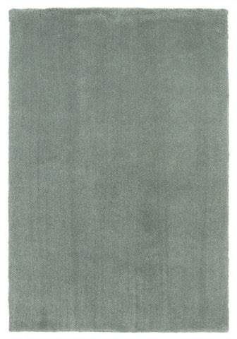 Image of 27" X 45" Polyester Slate Area Rug