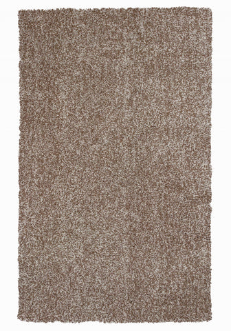 Image of 27" X 45" Polyester Beige Heather Area Rug