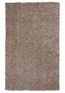 27" X 45" Polyester Beige Heather Area Rug