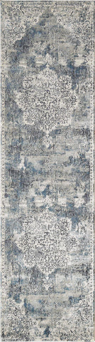 Image of 2 x 7 Runner Polyester Ivory Area Rug