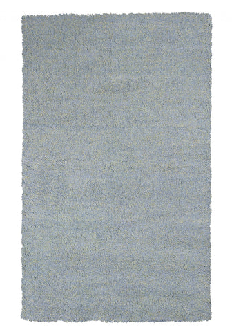 Image of 5 x 7 Polyester Blue Heather Area Rug