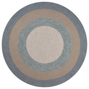 7 Ft Round UV treated Polypropylene Spa Area Rug