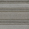 60" X 90" Grey Polypropylene Rug