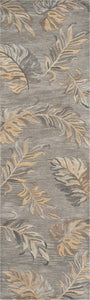 2 x 8 Runner Wool Grey Area Rug