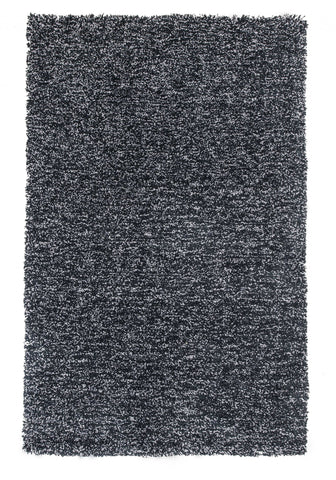 Image of 5 x 7 Polyester Black Heather Area Rug