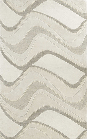 Image of 3 x 5 Wool Ivory Area Rug