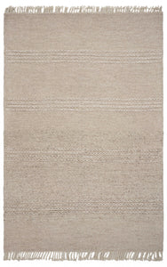 5 x 8 Wool Natural Area Rug