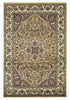 2 x 7 Runner Polypropylene Beige or Ivory Area Rug