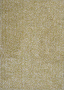 27" X 45" Polyester Yellow Heather Area Rug