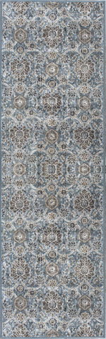 Image of 2 x 7 Runner Viscose Slate Area Rug