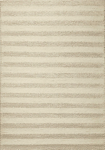 Image of 3 x 5 Wool White Area Rug