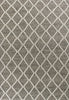 3 x 5 Wool Dark Grey Area Rug