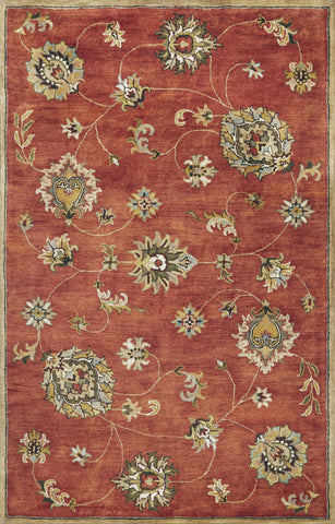 Image of 5 x 8 Wool Sienna Area Rug