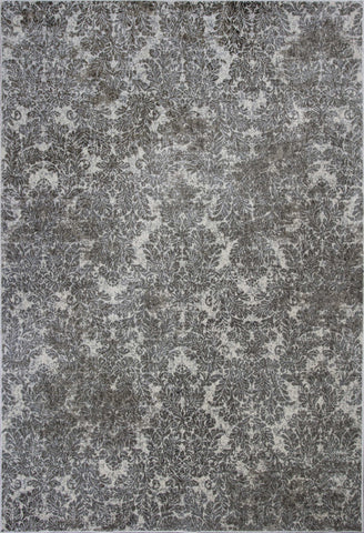 Image of 3 x 4 Viscose Ivory or Sand Area Rug